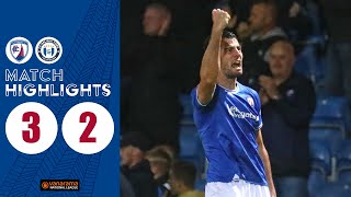 HIGHLIGHTS  Spireites 32 FC Halifax Town [upl. by Nnateragram]