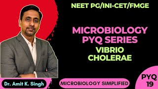 NEET PGINICETFMGE Microbiology PYQ Series PYQ 19 Vibrio cholera Cholera [upl. by Yardley]