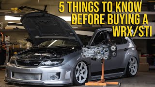 5 Things You Need to Know Before Buying a Subaru WRX or STI [upl. by Wan]