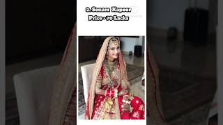 Bollywood Actress Most Expensive Bridal Lehenga bollywoodactresses bridallehenga lehengaprice [upl. by Lanette]