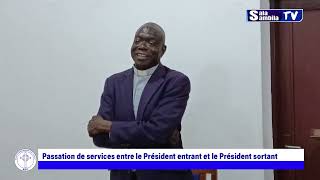 EEC  PASSATION DE SERVICES ENTRE LE PRESIDENT LOKO ELENGA ENTRANT ET LE PRESIDENT BAKOUA SORTANT [upl. by Ordnasela]