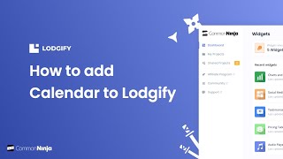 How to add a Calendar to Lodgify [upl. by Nauaj]