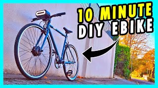 Turn ANY bike into an EBIKE in Only 10 Minutes [upl. by Janean968]