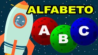 LALFABETO ITALIANO per bambini dellASTROBALENA  Learn Italian  Aprenda italiano [upl. by Doownyl49]