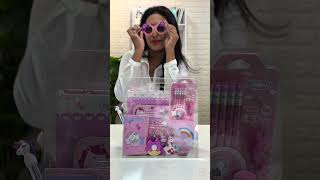 Unbox the Magical Unicorn Dream Gift Hamper 18 Items Cute UnicornThemed Stationery amp Accessories [upl. by Frasco]