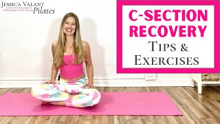 CSection Recovery Tips  Physical Therapy Exercise After CSection [upl. by Ahseyn]