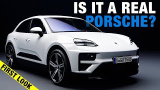 2024 Porsche Macan EV First Look  Macan Goes Electric  Interior Tech Performance amp More [upl. by Dnalhsa]