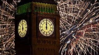 London Fireworks 2014  New Years Eve Fireworks  BBC One [upl. by Bradman]