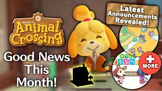 Good News For Animal Crossing Announced This Month [upl. by Suiluj192]