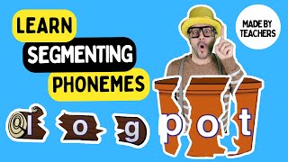 Segmenting Phonemes  Fun Phonemic Awareness Lesson [upl. by Leyameg477]