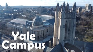 Yale University  4K Campus Drone Tour [upl. by Acinahs947]