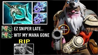 Max Attack Speed  Disperser Sniper vs Medusa Crazy Mana Burn w Manta Epic Late Game Fights Dota 2 [upl. by Conias]