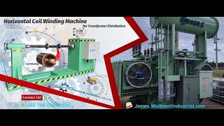 MOTI Horizontal Coil Winding Machine in China [upl. by Chapman839]