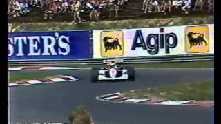 Ayrton Senna pályacsúcsa a Hungaroringen 1991 [upl. by Yanttirb]