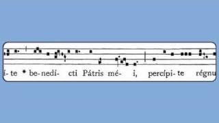 Venite Benedicti Wednesday in Easter Week Introit [upl. by Melisandra]