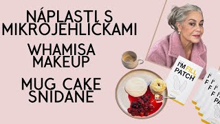 NÁPLASTI S MIKROJEHLIČKAMI NA VRÁSKY MUG CAKEWHAMISA MAKEUP [upl. by Iaoh353]