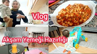 VLOG  AKŞAM YEMEĞİ HAZIRLIĞI [upl. by Schroder]