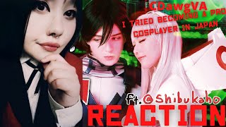 OtakuCouple Reacts  I Tried Becoming A Pro Cosplayer In Japan  CDawgVA ft Shibuya Kaho [upl. by Natye]