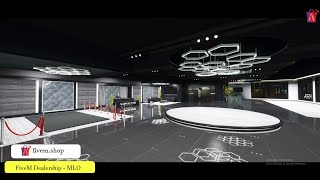 FiveM Car Dealership MLO  FiveM Showroom MLO fivem dealership [upl. by Heigho511]