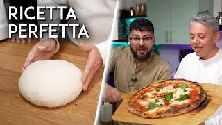 RICETTA PIZZA VERACE NAPOLETANA PIU BUONA DI NAPOLI di Vincenzo Esposito Pizzeria Carmnella [upl. by Roti]