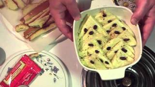 Bread and Butter Pudding a Dessert from UK a how to food tease with Jimbo Jitsu [upl. by Soraya807]