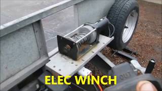 IFOR WILLIAMS LM167G BEAVERTAIL TRAILER  WINCH SOLD BY wwwcatlowdycarriagescom [upl. by Vedette]