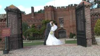 Leez Priory wedding venue Essex Wedding Video Essex Sarah amp Joe [upl. by Drawyah]