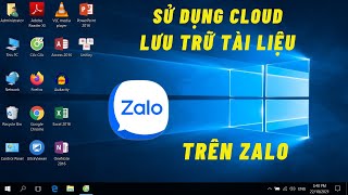 Hướng dẫn sử dụng Cloud trên Zalo  Lưu trữ tài liệu trên Zalo [upl. by Mendoza]