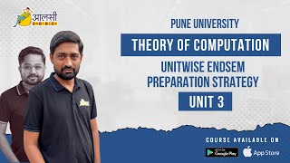 Theory of Computation  Endsem Study Strategy  Unit 3 sppu  Aalsi Engineer [upl. by Aerdnu]