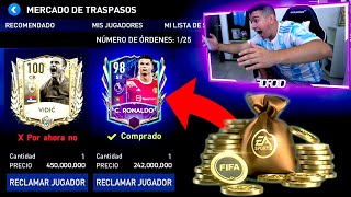 RECONSTRUYENDO MI EQUIPO 1  RONALDO 98 GRL TOTS  EPICO   FIFA 22 MOBILE [upl. by Goetz449]