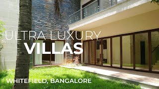 Luxurious Villa with Garden  5 BHK Luxury Villas in Whitefield Bangalore [upl. by Hedva999]