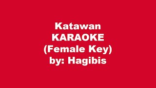 Hagibis Katawan Karaoke Female Key [upl. by Enilasor400]