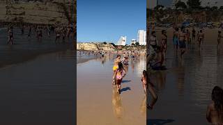 🌊🎁 Praia da rocha Beach is one of the most charming spots in Portugal albufeira [upl. by Learsiy]