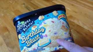 Breyers Snickers Ice Cream  Breyers Banana Split Ice Cream REVIEW [upl. by Johnathon]