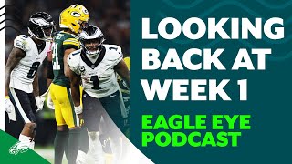 A closer look back at Week 1s win  Eagle Eye Podcast [upl. by Enawtna]