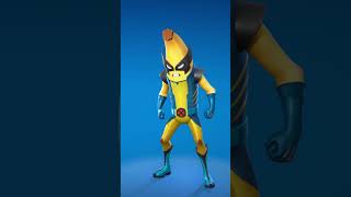 Equip Peelverines signature claws and go bananas fortnite emote [upl. by Linkoski936]