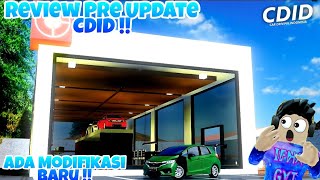 REVIEW PRE UPDATE CDID ADA PART CARBON DAN OTNAS CAFE   Roblox Car Driving Indonesia  151 [upl. by Norha]