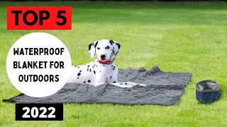 TOP 5 Best Selling Waterproof Blanket for Outdoors 2022 [upl. by Amahcen]