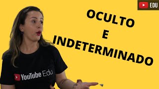 Sujeito Desinencial Indeterminado e Inexistente  Exercícios Resolvidos [upl. by Wanids]