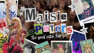 Maisie Peters Melbourne Vlog  The Concert Diaries Ep 3 [upl. by Hamner]