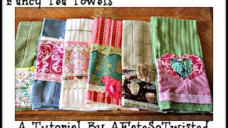 How To Make A Fancy Tea Towel [upl. by Pearce357]