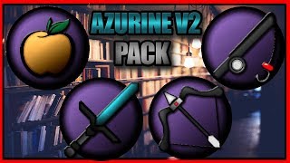 ★ Minecraft PvP Texture Pack l Azurine v2 1718 ★ [upl. by Westphal361]