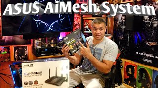 ASUS RTAC3100 AiMesh System  Unboxing [upl. by Loram]