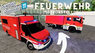 LS22 Neue Feuerwehr Modvorstellung mit 2 Sonderfahrzeugen ls22 ls22feuerwehr [upl. by Sirdna168]