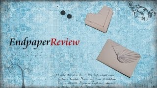 Originelle Briefe selber falten  Tutorial  EndpaperReview [upl. by Tirrag558]