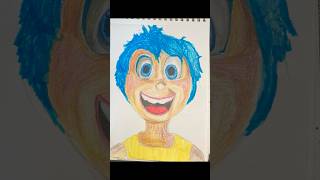 artseries Drawing insideout joy disney timelapse shorts [upl. by Arde]