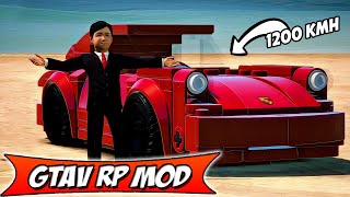 LA NOUVELLE VOITURE LEGO ULTRA PUISSANTE DE TOM  GTAV RP MOD BONUS [upl. by Harsho8]