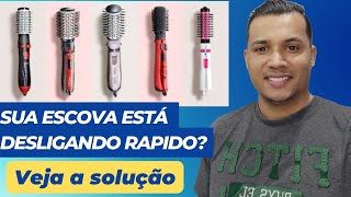 Escova giratória desligando rápido Veja a solução ErissonGehlenhairstylist [upl. by Yennaiv]