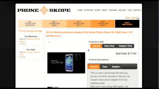 Phone Skope How to order through the online store digiscope smart phone Iphone Samsung Galaxy [upl. by Michiko]