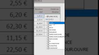 Prix plus attractifs avec Excel  Unité ou dizaine inférieure [upl. by Ailed]
